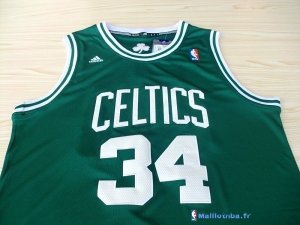 Maillot NBA Pas Cher Boston Celtics Paul Pierce 34 Vert Blanc