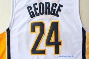 Maillot NBA Pas Cher Indiana Pacers Paul George 24 Blanc