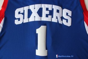 Maillot NBA Pas Cher Philadelphia Sixers Michael Carter Williams 1 Bleu