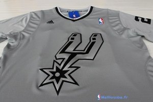 Maillot NBA Pas Cher Noël San Antonio Spurs Duncan 21 Gris