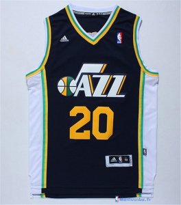 Maillot NBA Pas Cher Utah Jazz Gordon Hayward 20 Bleu