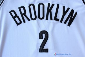 Maillot NBA Pas Cher Brooklyn Nets Kevin Garnett 2 Blanc
