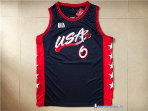 Maillot NBA Pas Cher USA 1996 Anfernee Hardaway 6 Noir