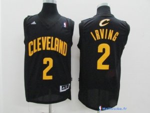 Maillot NBA Pas Cher Cleveland Cavaliers Kyrie Irving 2 Noir