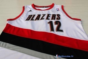 Maillot NBA Pas Cher Portland Trail Blazers LaMarcus Aldridge 12 Blanc