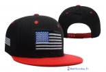 Bonnet USA 2017 Drapeau Noir Blanc