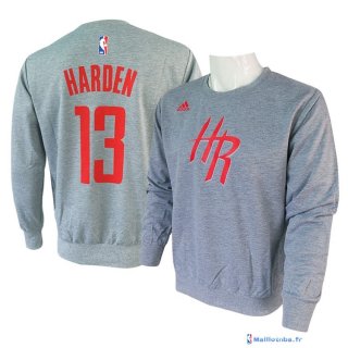 Maillot NBA Pas Cher Houston Rockets James Harden ML 13Gris