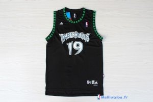 Maillot NBA Pas Cher Minnesota Timberwolves Sam Cassell 19 Retro Noir