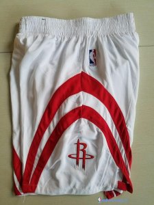 Pantalon NBA Pas Cher Houston Rockets Nike Blanc