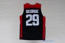 Maillot NBA Pas Cher USA 2012 Paul George 29 Noir