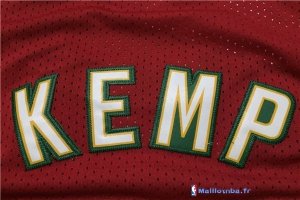 Maillot NBA Pas Cher Seattle Supersonics Shawn Kemp 40 Retro Rouge