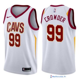 Maillot NBA Pas Cher Cleveland Cavaliers Jae Crowder 99 Blanc Association 2017/18