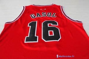 Maillot NBA Pas Cher Chicago Bulls Pau Gasol 16 Rouge