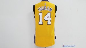 Maillot NBA Pas Cher Los Angeles Lakers Ingram 14 Jaune