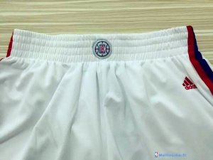 Pantalon NBA Pas Cher Los Angeles Clippers Blanc