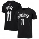 Brooklyn Nets Kyrie Irving Nike Black Name & Number T-Shirt