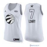 Maillot NBA Pas Cher All Star 2018 Femme Kyle Lowry 7 Blanc