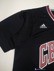 Maillot NBA Pas Cher Chicago Bulls Derrick Rose 1 Noir MC