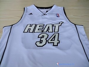 Maillot NBA Pas Cher Miami Heat Ray Allen 34 Blanc