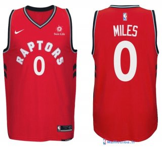 Maillot NBA Pas Cher Toronto Raptors CJ Miles 0 Rouge 2017/18