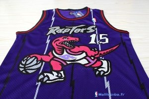 Maillot NBA Pas Cher Toronto Raptors Vince Carter 15 Retro Pourpre