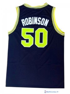 Maillot NCAA Pas Cher Navy David Robinson 50 Noir