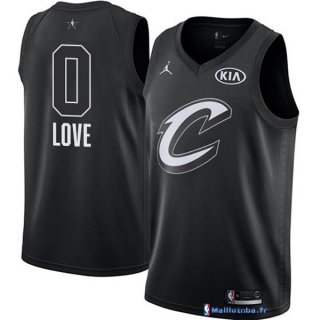 Maillot NBA Pas Cher NBA All Star 2018 Kevin Love 0 Noir