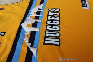 Maillot NBA Pas Cher Denver Nuggets JaVale McGee 34 Jaune