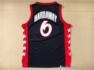 Maillot NBA Pas Cher USA 1996 Anfernee Hardaway 6 Noir