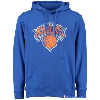 Survetement NBA Pas Cher New York Knicks Noir Bleu