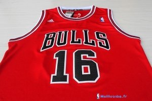 Maillot NBA Pas Cher Chicago Bulls Pau Gasol 16 Rouge