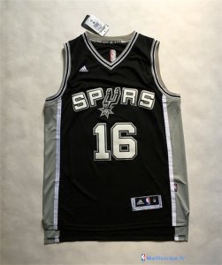 Maillot NBA Pas Cher San Antonio Spurs Pau Gasol 16 Noir