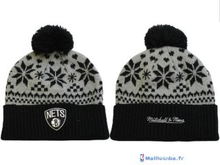 Tricoter un Bonnet NBA Brooklyn Nets 2017 Gris 7