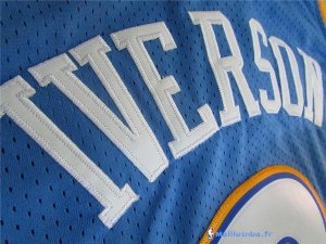 Maillot NBA Pas Cher Denver Nuggets Allen Iverson 3 Bleu