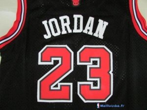 Maillot NBA Pas Cher Chicago Bulls Junior Michael Jordan 23 Noir