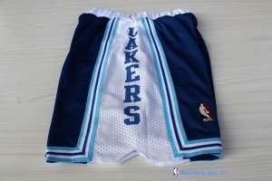 Pantalon NBA Pas Cher Los Angeles Lakers Retro Bleu