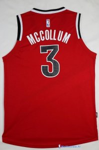 Maillot NBA Pas Cher Portland Trail Blazers 2016 C.J.McCollum 3 Rouge