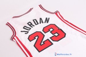 Maillot NBA Pas Cher Chicago Bulls Femme Michael Jordan 23 Blanc