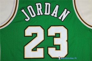 Maillot NBA Pas Cher Chicago Bulls Michael Jordan 23 Vert