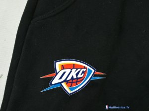 Survetement Pantalon NBA Pas Cher Oklahoma City Thunder Noir