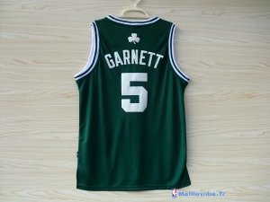 Maillot NBA Pas Cher Boston Celtics Kevin Garnett 5 Vert Blanc