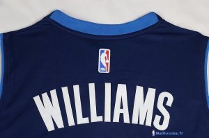 Maillot NBA Pas Cher Dallas Mavericks Deron Michael Williams 8 Bleu Profond