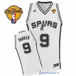 Maillot NBA Pas Cher Finales San Antonio Spurs Parker 9 Blanc