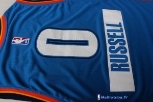 Maillot NBA Pas Cher Noël Oklahoma City Thunder Russell 0 Bleu