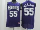 Maillot NBA Pas Cher Sacramento Kings Jason Williams 55 Pourpre