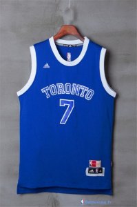 Maillot NBA Pas Cher Toronto Raptors Kyle Lowry 7 Bleu