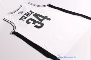 Maillot NBA Pas Cher Brooklyn Nets Paul Pierce 34 Blanc