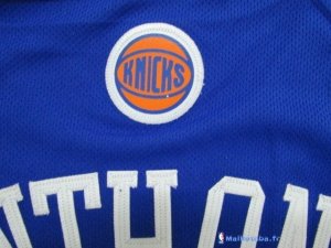 Maillot NBA Pas Cher New York Knicks Junior Carmelo Anthony 7 Bleu