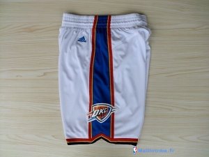 Pantalon NBA Pas Cher Oklahoma City Thunder Blanc