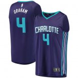 Charlotte Hornets Devonte Graham Fanatics Branded Purple Fast Break Replica Player Jersey - Statement Edition